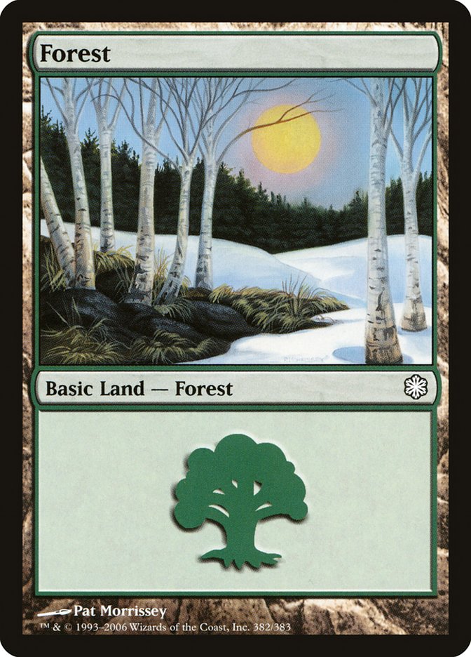 Forest (382) [Coldsnap Theme Decks] | Card Merchant Takapuna