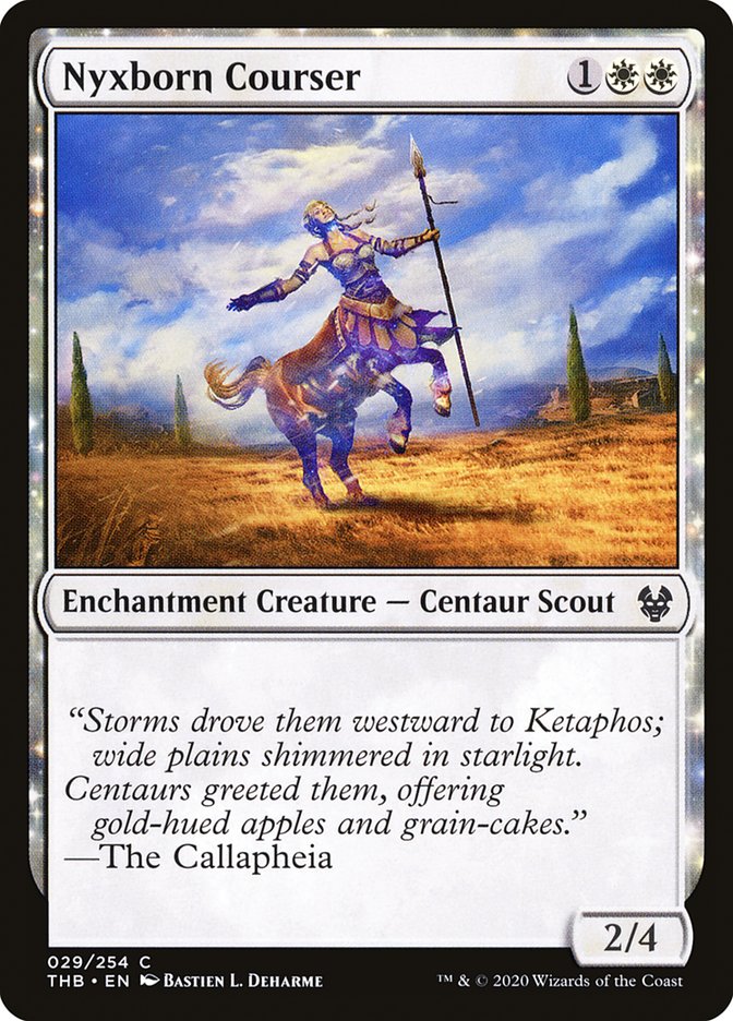 Nyxborn Courser [Theros Beyond Death] | Card Merchant Takapuna