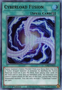 Cyberload Fusion (Green) [LDS2-EN035] Ultra Rare | Card Merchant Takapuna