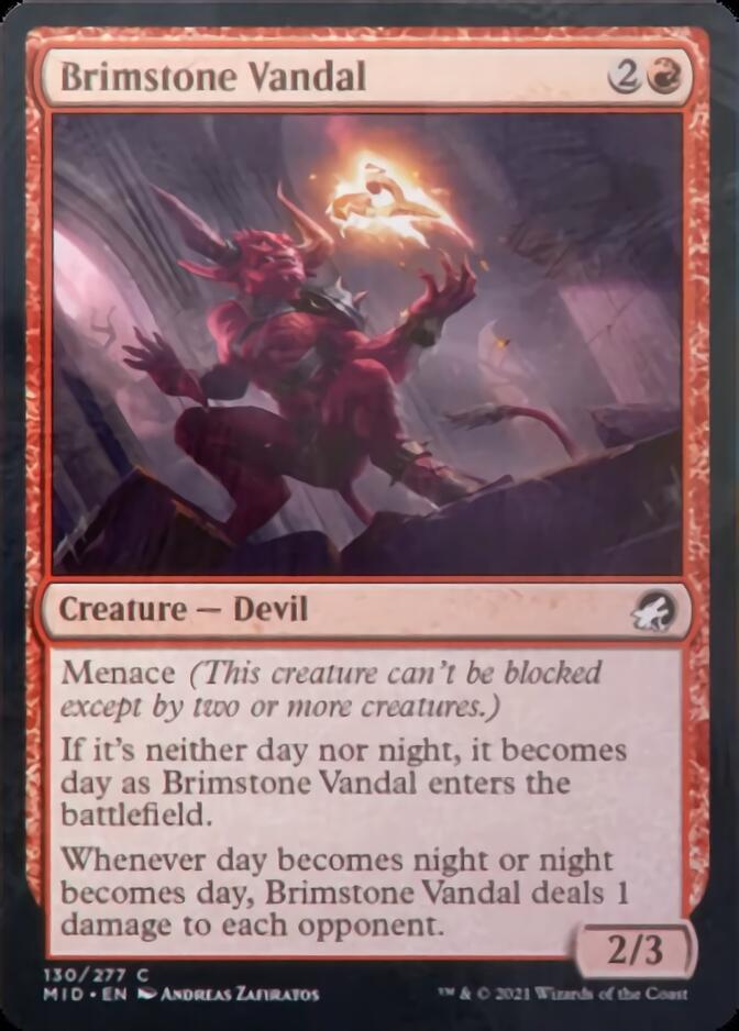 Brimstone Vandal [Innistrad: Midnight Hunt] | Card Merchant Takapuna