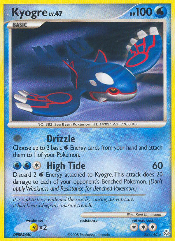 Kyogre (32/146) [Diamond & Pearl: Legends Awakened] | Card Merchant Takapuna