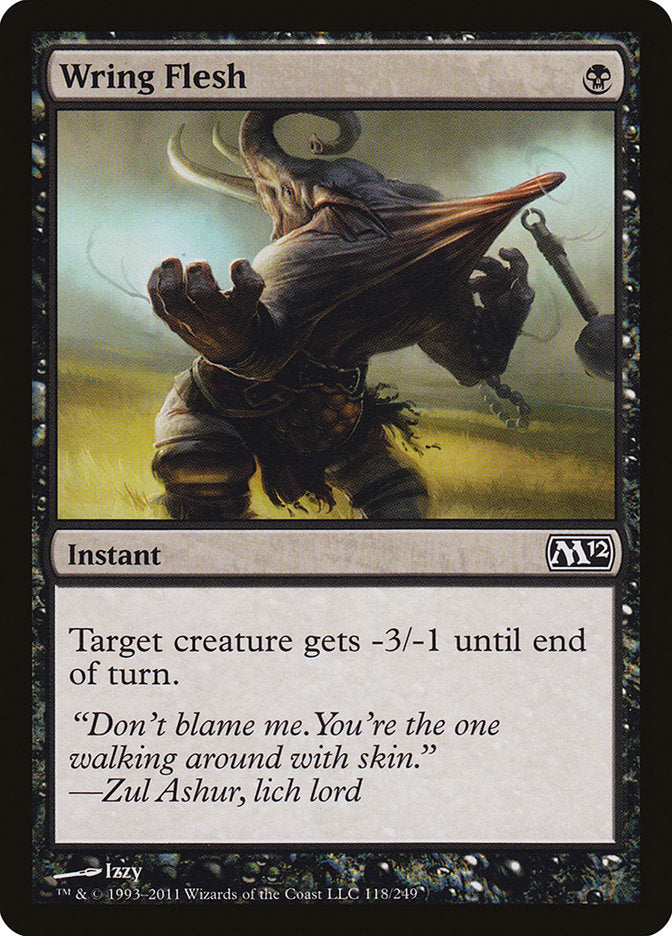 Wring Flesh [Magic 2012] | Card Merchant Takapuna