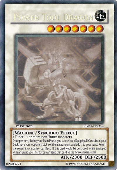 Power Tool Dragon [RGBT-EN042] Ultimate Rare | Card Merchant Takapuna