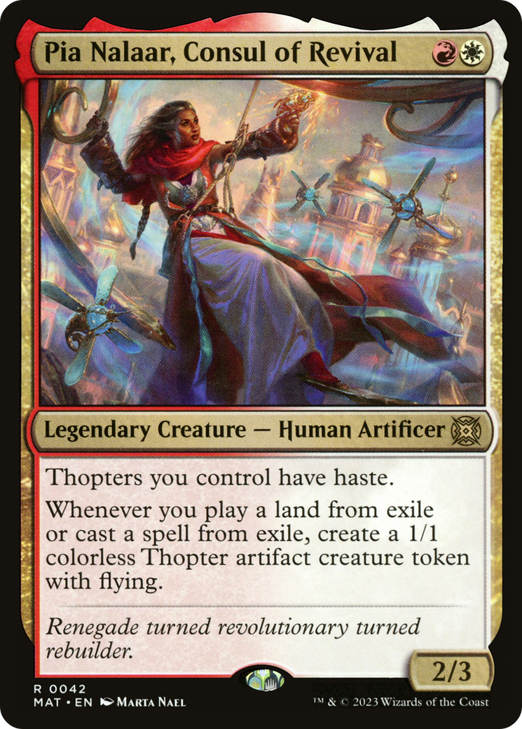 Pia Nalaar, Consul of Revival [March of the Machine: The Aftermath] | Card Merchant Takapuna