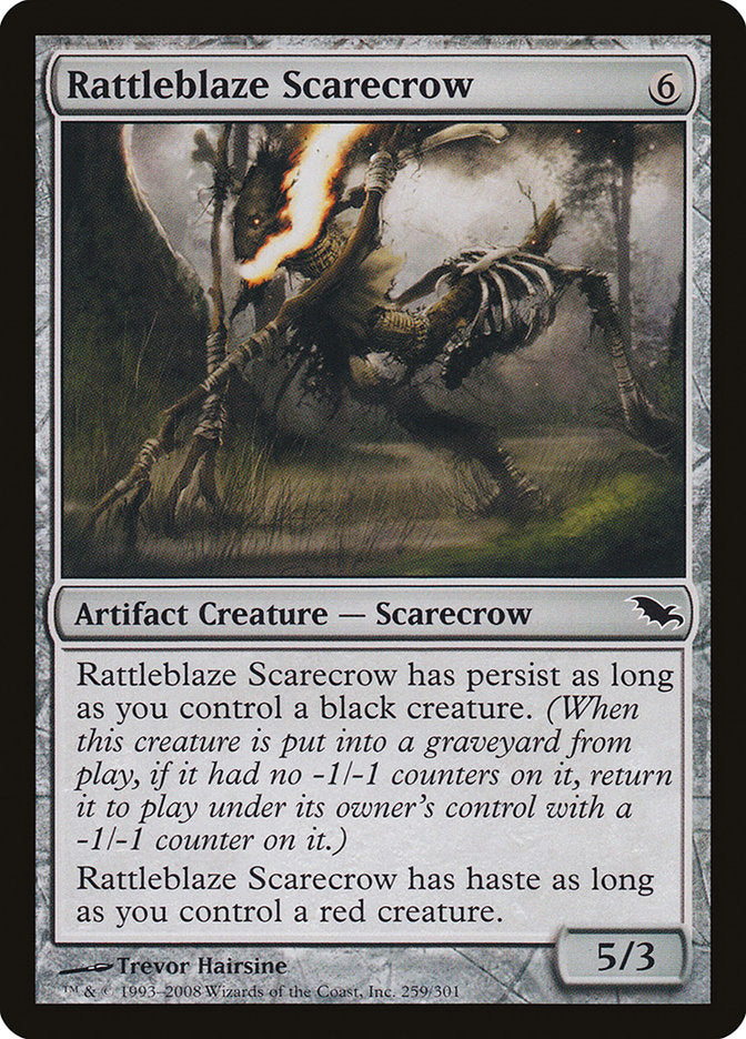 Rattleblaze Scarecrow [Shadowmoor] | Card Merchant Takapuna