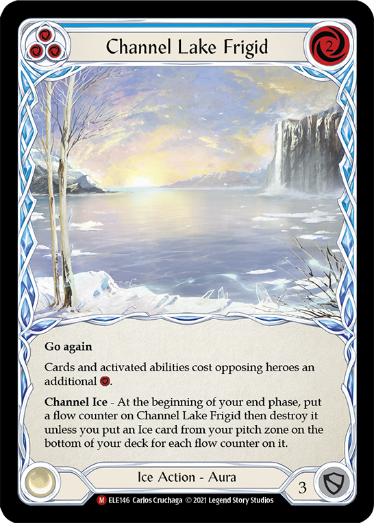 Channel Lake Frigid [ELE146] (Tales of Aria)  1st Edition Normal | Card Merchant Takapuna