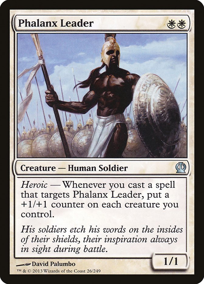 Phalanx Leader [Theros] | Card Merchant Takapuna