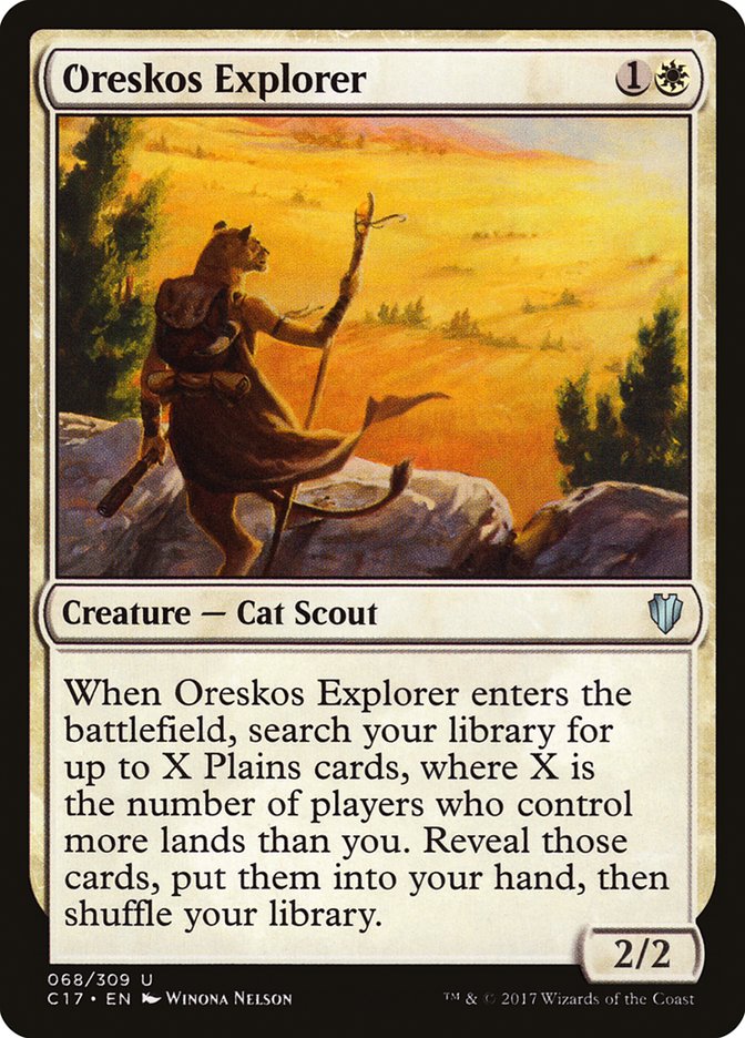 Oreskos Explorer [Commander 2017] | Card Merchant Takapuna