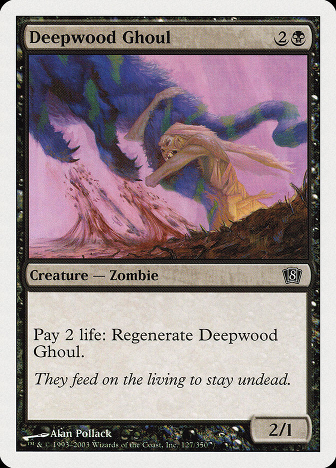 Deepwood Ghoul [Eighth Edition] | Card Merchant Takapuna