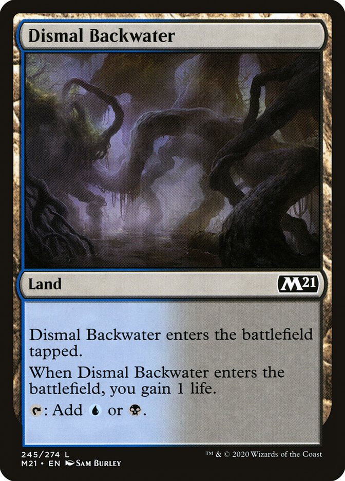 Dismal Backwater [Core Set 2021] | Card Merchant Takapuna