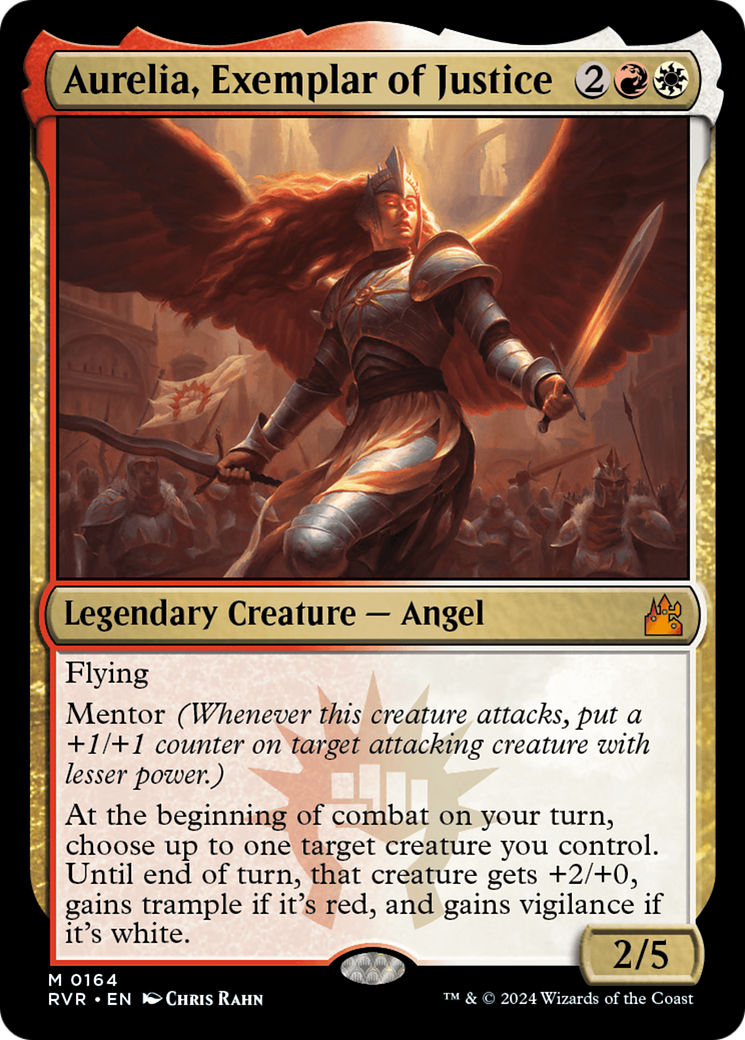 Aurelia, Exemplar of Justice [Ravnica Remastered] | Card Merchant Takapuna