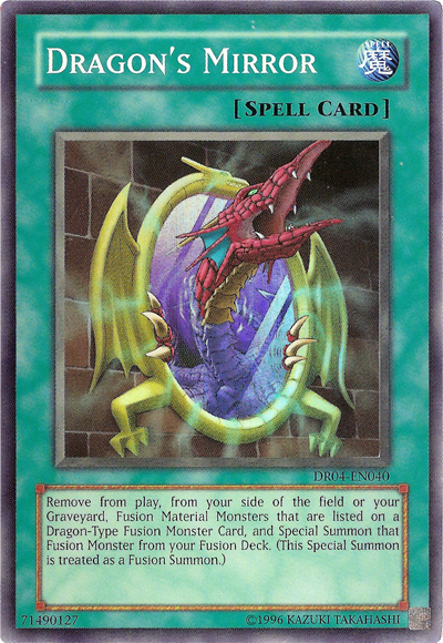 Dragon's Mirror [DR04-EN040] Super Rare | Card Merchant Takapuna