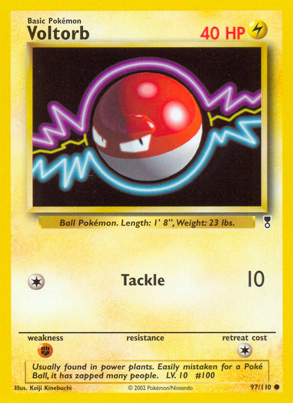 Voltorb (97/110) [Legendary Collection] | Card Merchant Takapuna