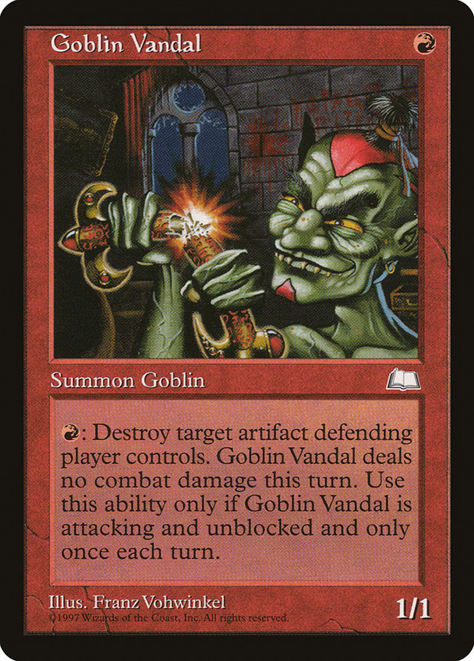 Goblin Vandal [Weatherlight] | Card Merchant Takapuna