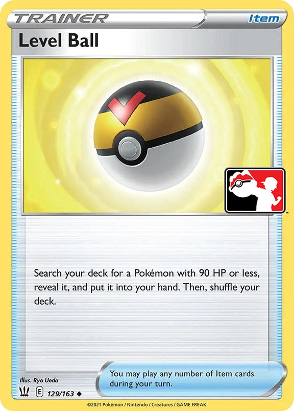 Level Ball (129/163) [Prize Pack Series One] | Card Merchant Takapuna