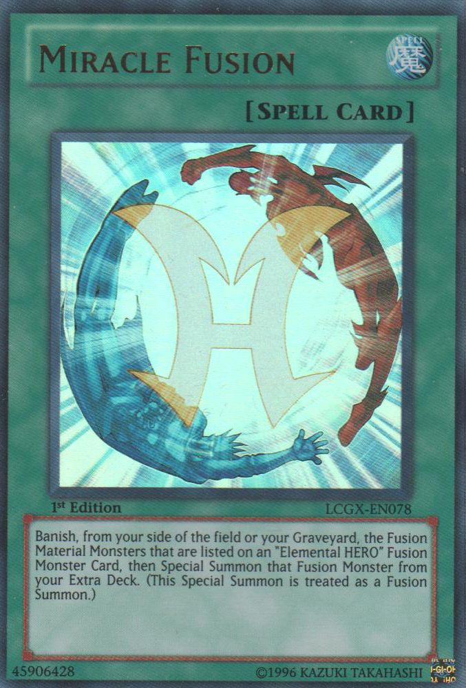 Miracle Fusion [LCGX-EN078] Ultra Rare | Card Merchant Takapuna