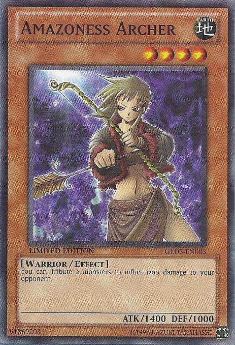 Amazoness Archer [GLD3-EN003] Common | Card Merchant Takapuna