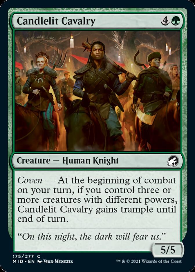 Candlelit Cavalry [Innistrad: Midnight Hunt] | Card Merchant Takapuna