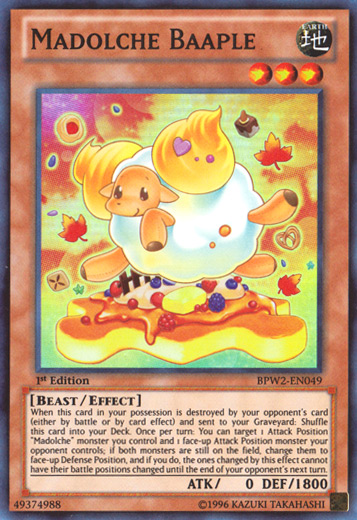 Madolche Baaple [BPW2-EN049] Super Rare | Card Merchant Takapuna