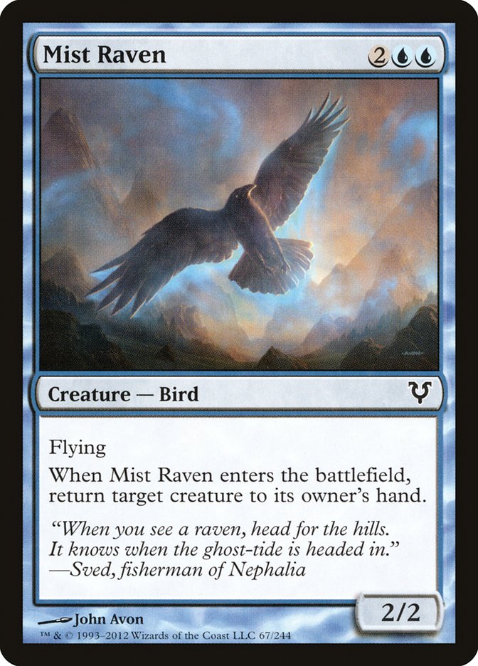 Mist Raven [Avacyn Restored] | Card Merchant Takapuna