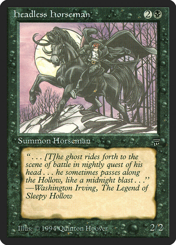 Headless Horseman [Legends] | Card Merchant Takapuna