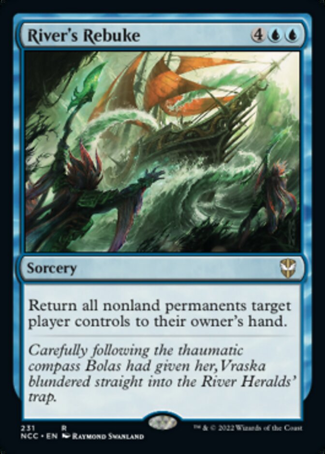 River's Rebuke [Streets of New Capenna Commander] | Card Merchant Takapuna