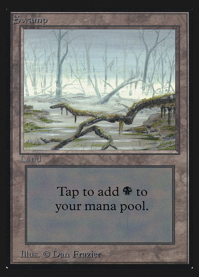 Swamp (White Fog in Trees) [Collectors' Edition] | Card Merchant Takapuna