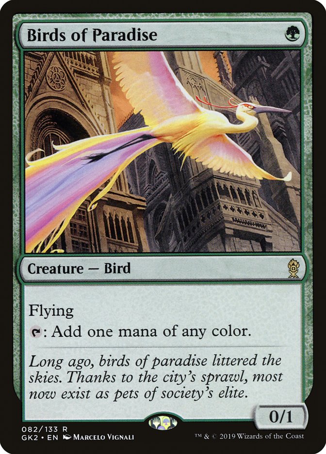 Birds of Paradise [Ravnica Allegiance Guild Kit] | Card Merchant Takapuna