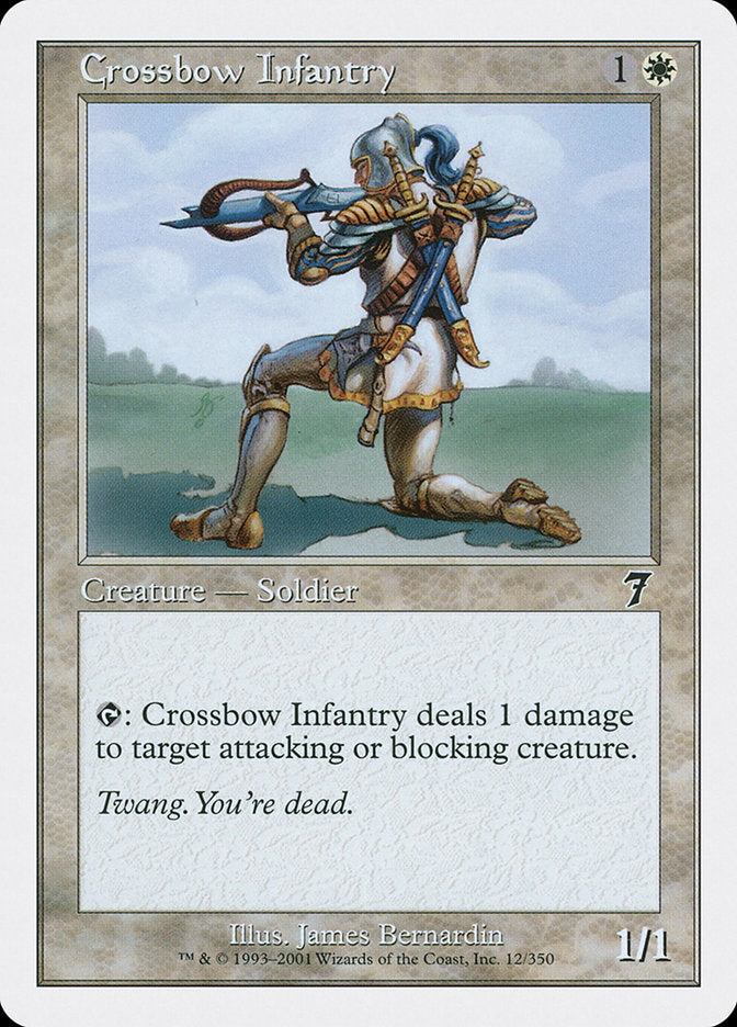 Crossbow Infantry [Seventh Edition] | Card Merchant Takapuna