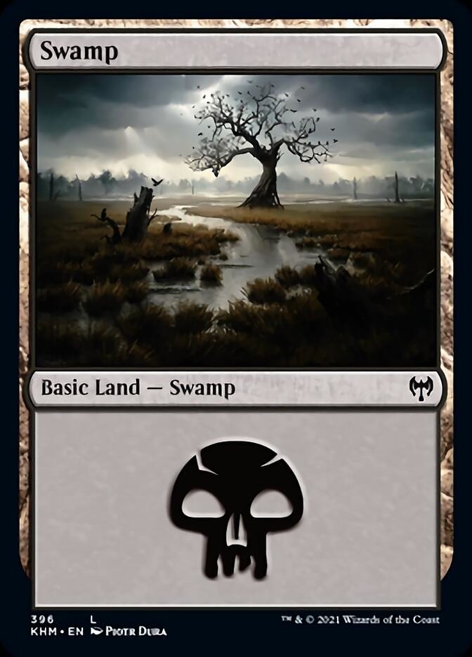 Swamp (396) [Kaldheim] | Card Merchant Takapuna