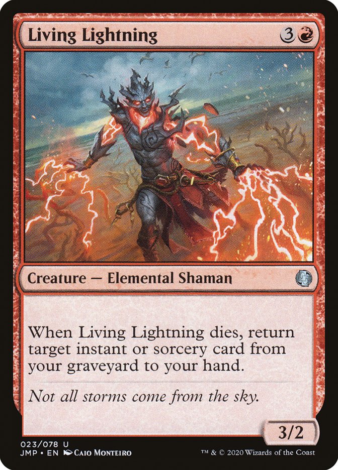 Living Lightning [Jumpstart] | Card Merchant Takapuna