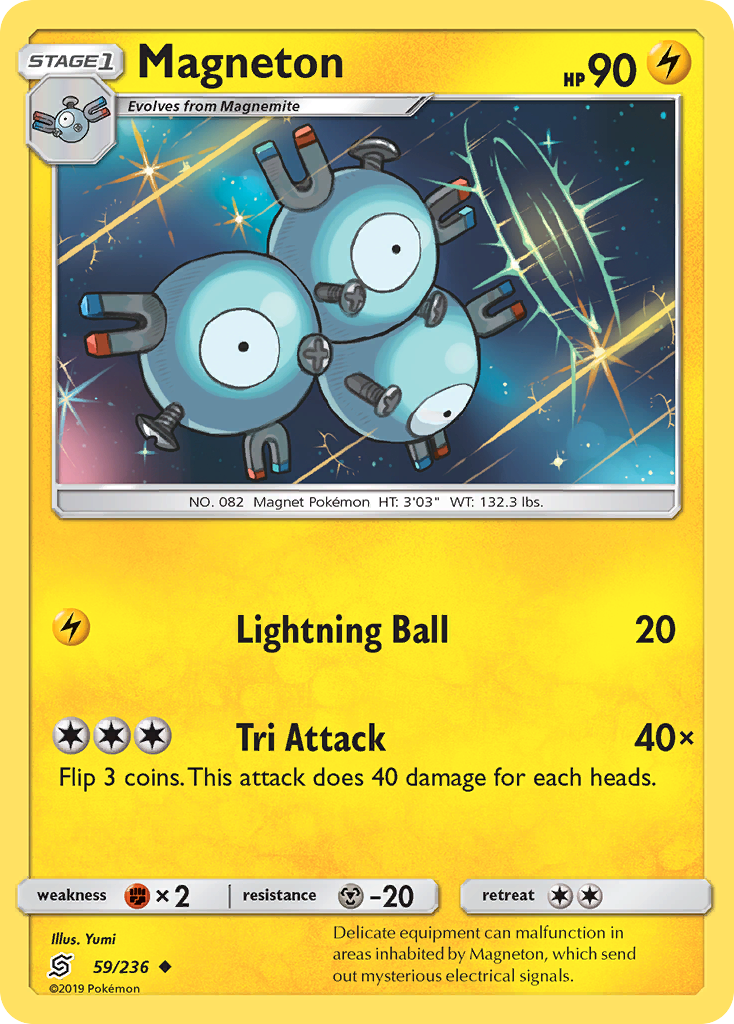 Magneton (59/236) [Sun & Moon: Unified Minds] | Card Merchant Takapuna