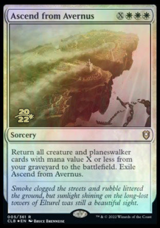 Ascend from Avernus [Commander Legends: Battle for Baldur's Gate Prerelease Promos] | Card Merchant Takapuna