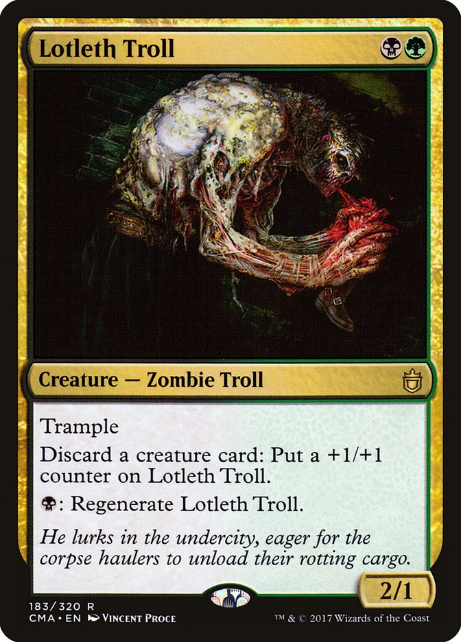 Lotleth Troll [Commander Anthology] | Card Merchant Takapuna