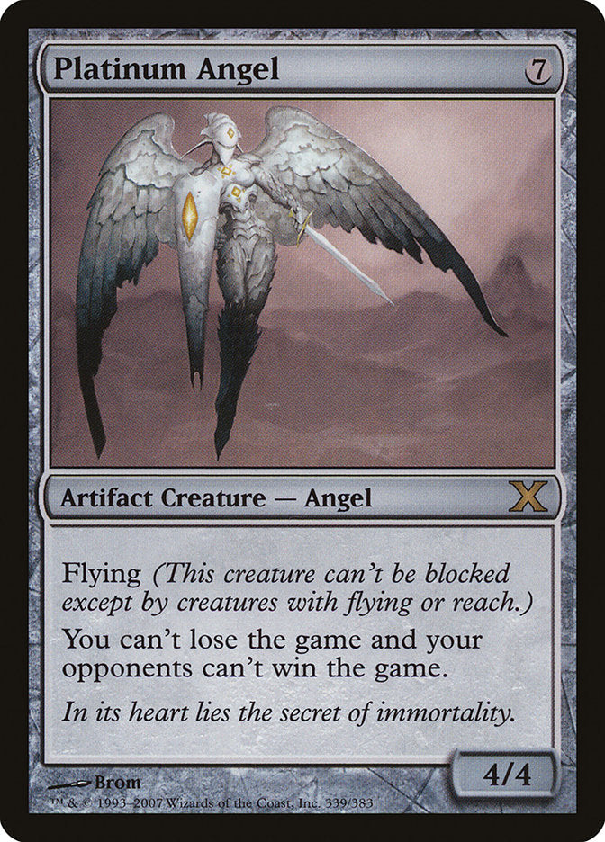 Platinum Angel [Tenth Edition] | Card Merchant Takapuna