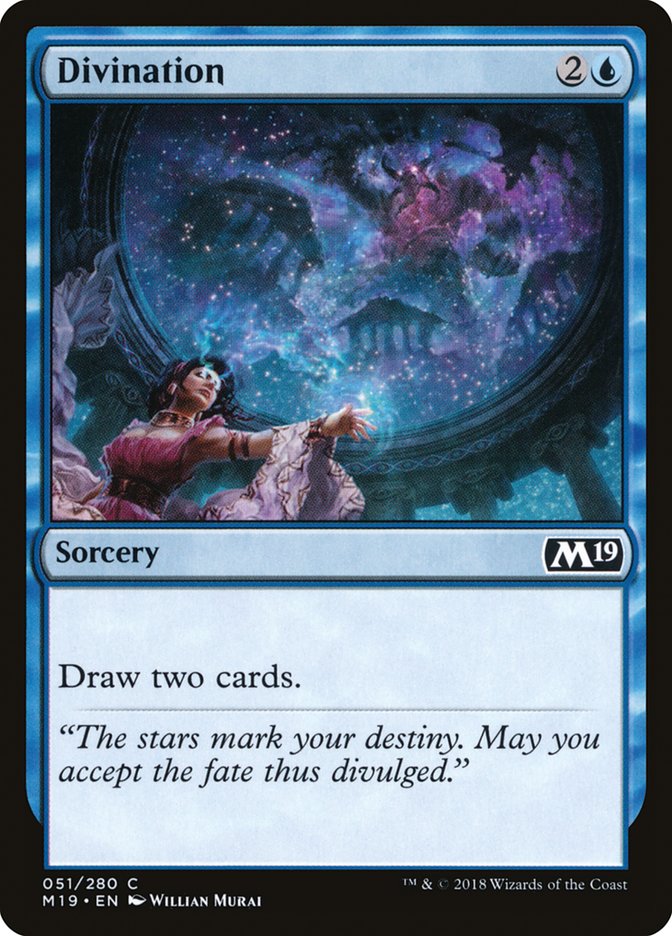 Divination [Core Set 2019] | Card Merchant Takapuna