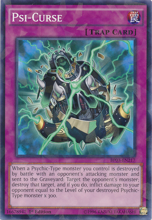 Psi-Curse [BP03-EN217] Shatterfoil Rare | Card Merchant Takapuna