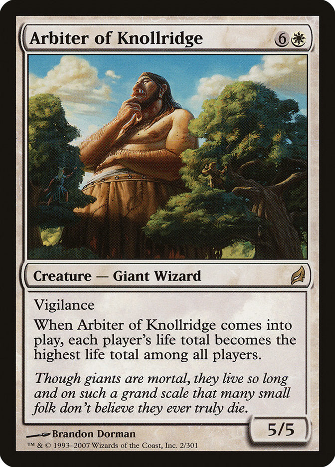 Arbiter of Knollridge [Lorwyn] | Card Merchant Takapuna