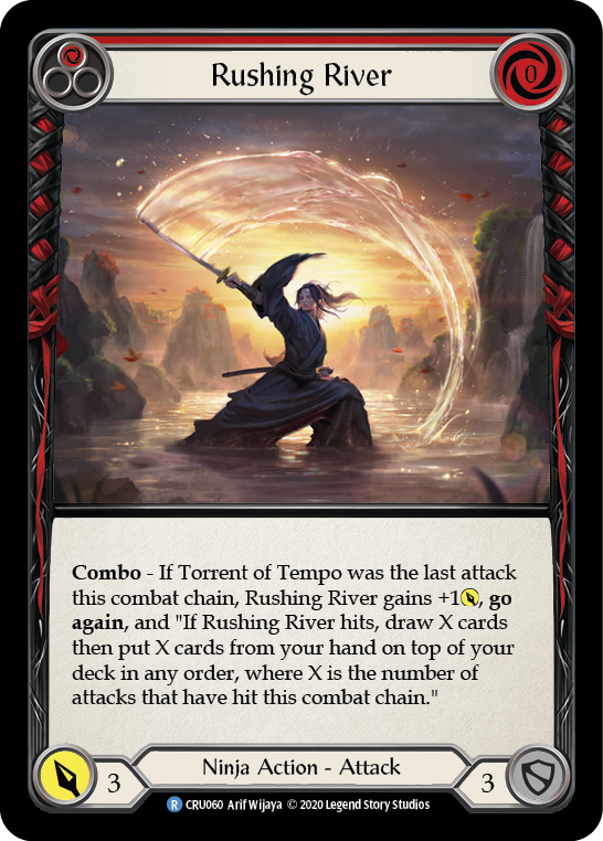 Rushing River (Red) [CRU060] (Crucible of War)  1st Edition Normal | Card Merchant Takapuna