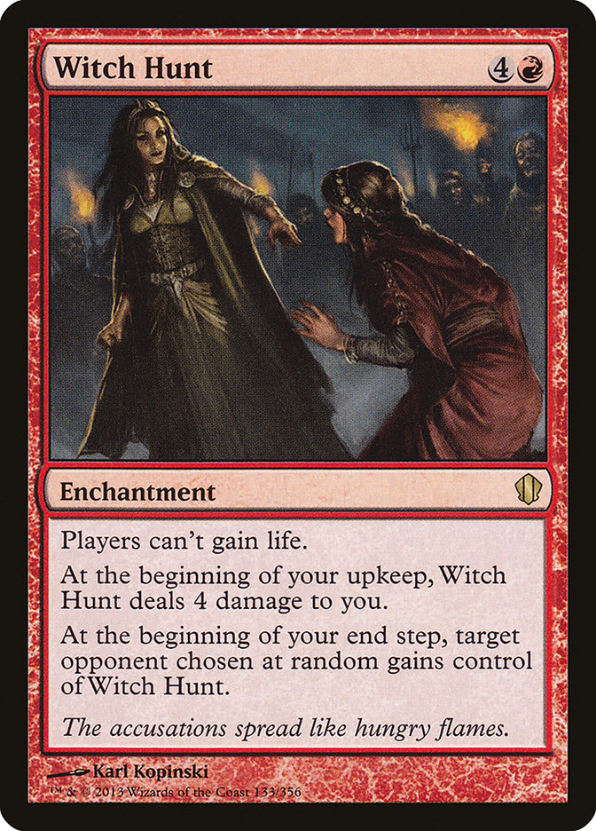 Witch Hunt [Commander 2013] | Card Merchant Takapuna