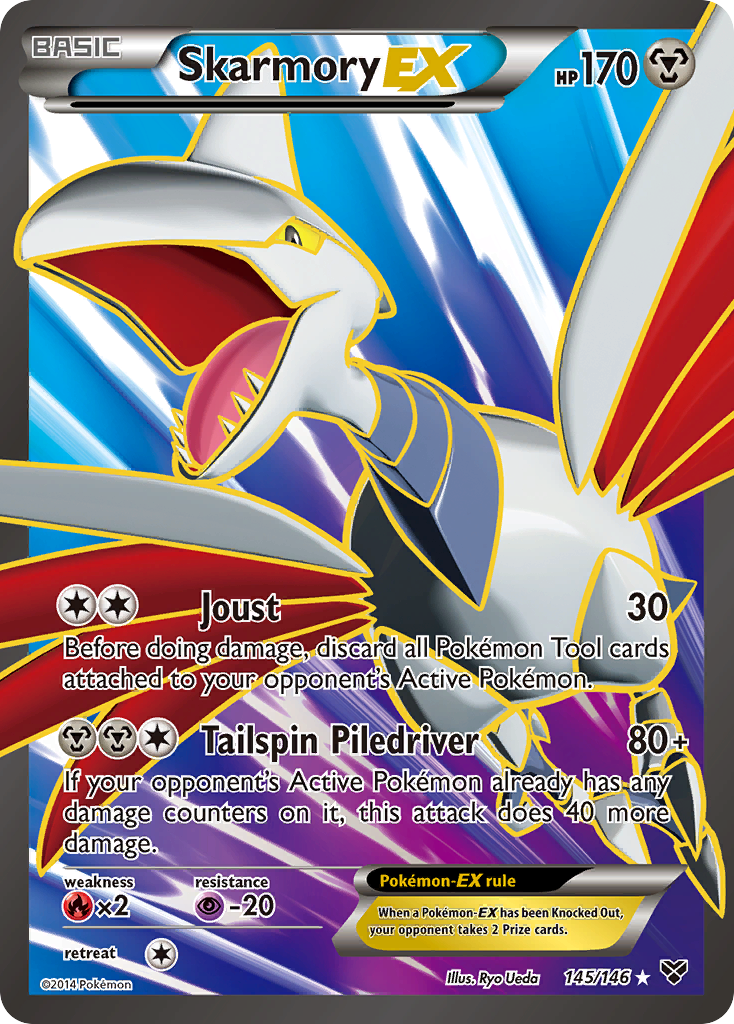 Skarmory EX (145/146) [XY: Base Set] | Card Merchant Takapuna