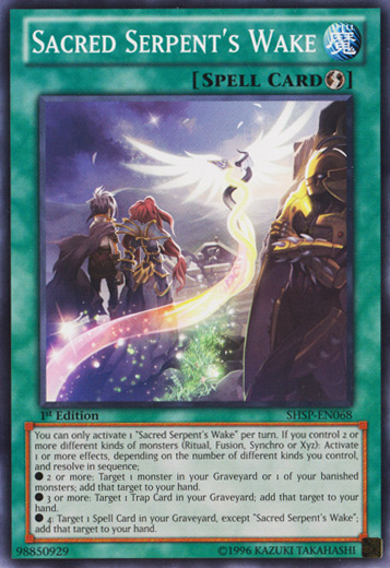 Sacred Serpent's Wake [SHSP-EN068] Common | Card Merchant Takapuna