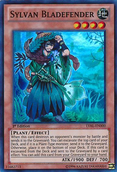 Sylvan Bladefender [LVAL-EN000] Super Rare | Card Merchant Takapuna