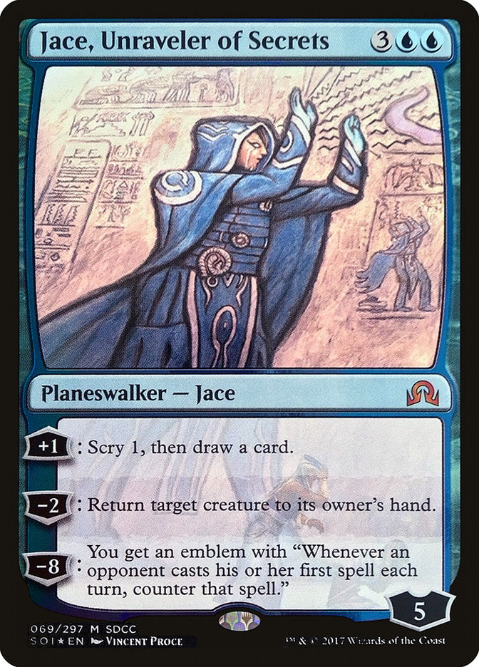 Jace, Unraveler of Secrets [San Diego Comic-Con 2017] | Card Merchant Takapuna