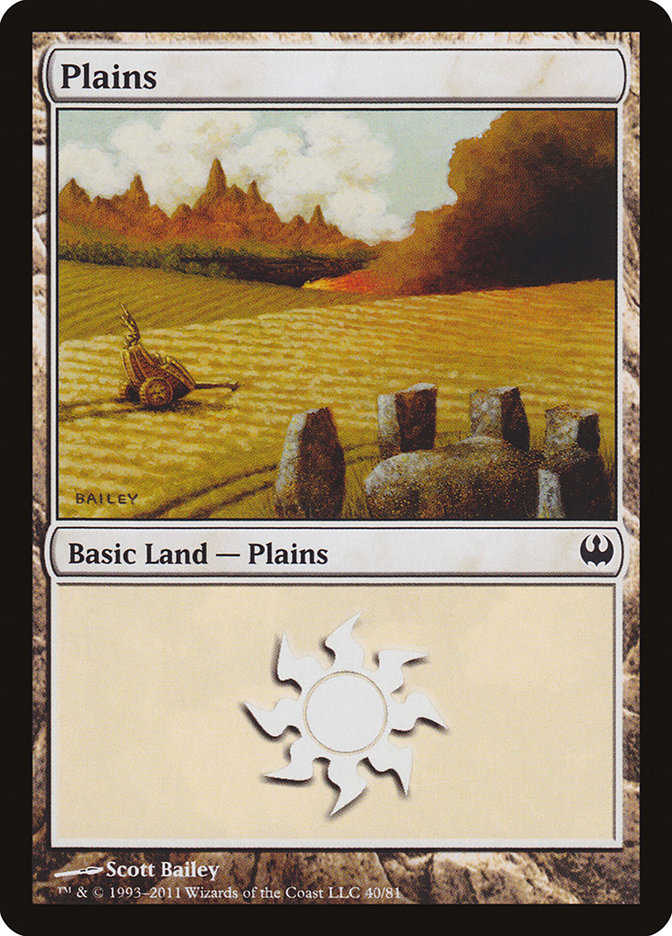 Plains (40) [Duel Decks: Knights vs. Dragons] | Card Merchant Takapuna