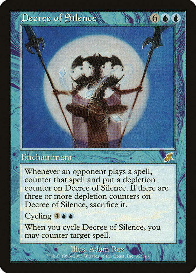 Decree of Silence [Scourge] | Card Merchant Takapuna