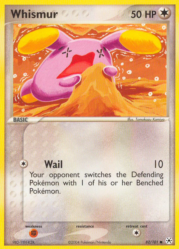 Whismur (82/101) [EX: Hidden Legends] | Card Merchant Takapuna