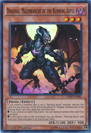 Draghig, Malebranche of the Burning Abyss [CROS-EN082] Super Rare | Card Merchant Takapuna