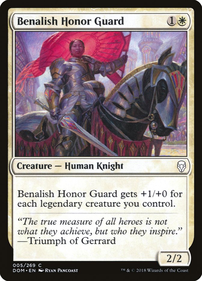 Benalish Honor Guard [Dominaria] | Card Merchant Takapuna