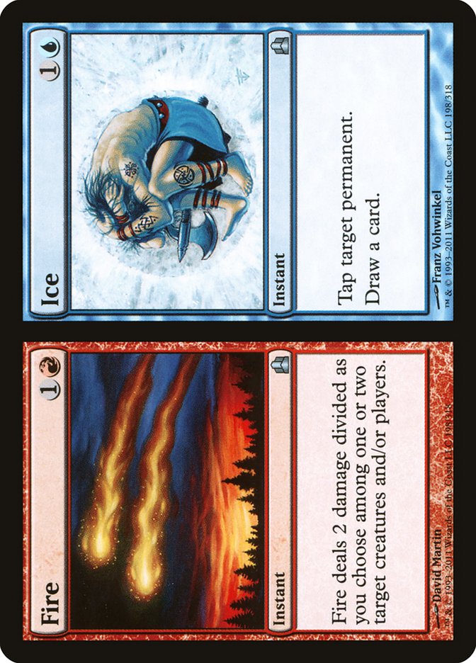 Fire // Ice [Commander 2011] | Card Merchant Takapuna